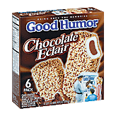 Good Humor  frozen chocolate eclair dessert bar, 6 pack Left Picture